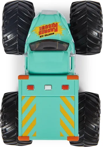 Vista 7 de Monster Jam 2023 Spin Master 1:64 Serie de camiones fundidos a troquel 32 Everyday Heroes Ranger Rescue