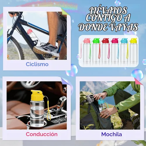 Vista 6 de mwellewm Botellas de agua a granel paquete de 24, botellas de agua de 6