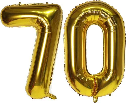 Vista 9 de Globos digitales dorados de 40 pulgadas, con número 10, globos de helio para decoraciones de fiesta de cumpleaños y suministros para decoración