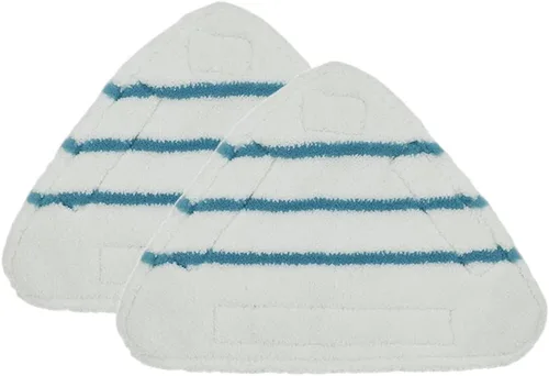 Vista 8 de CeFurisy 2 paños de piso de repuesto para mopa de vapor, almohadillas de repuesto de microfibra coral lavables para almohadillas de repuesto