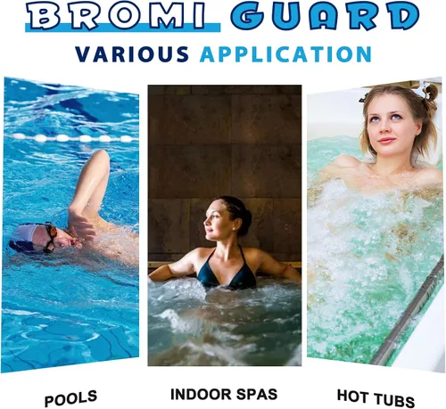 Vista 7 de Tabletas de Bromo para SPA Bañera de Hidromasaje 1lb 50LB Tabletas Bromantes Refuerzo Elimina Bacterias Algas Sensación de Agua Suave Sin Olor a
