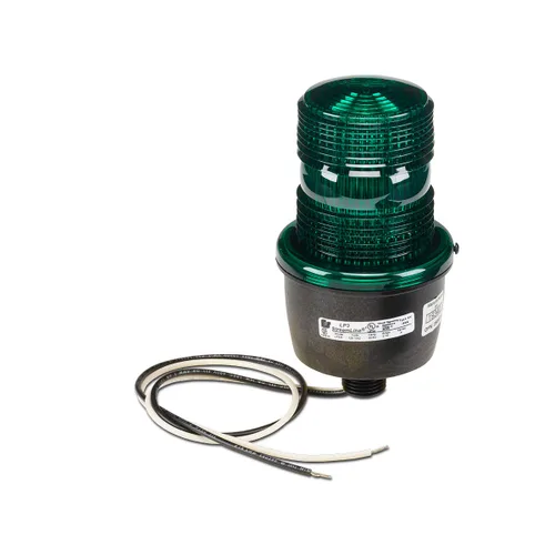Vista 23 de Federal Signal LP3E-120C Streamline - Luz estroboscópica de bajo perfil, 120 VAC, base atornillada Edison A-19, transparente