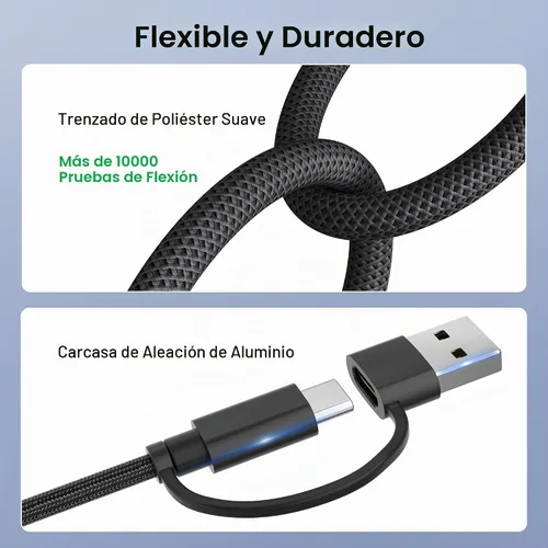 Vista 5 de Basesailor para iPad mini 7ª cable de carga, iPad Air 4 5ª generación Cable