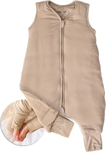 Vista 20 de Sleeveless Soft Baby & Toddler Sleeping Sack, Breathable with Adjustable Feet Cuffs & Anti-Slip Grip