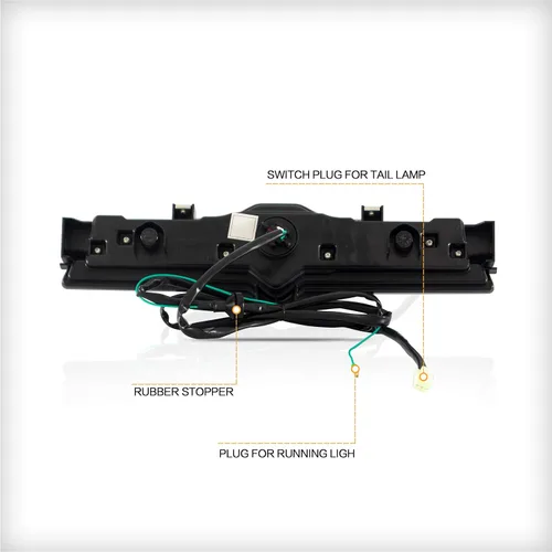 Vista 8 de VLAND Conjunto de luces traseras para Toyota GT86 2012-2020, BRZ 2013-2018, FRS 2012-2016 con señal de giro, luz LED DRL, enchufar y usar