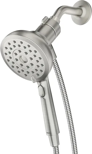 Vista 11 de Moen Verso - Ducha de mano, cabezal de ducha redondo desmontable con sistema de acoplamiento Magnetix, manguera de 60 pulgadas, cromo, 220H2