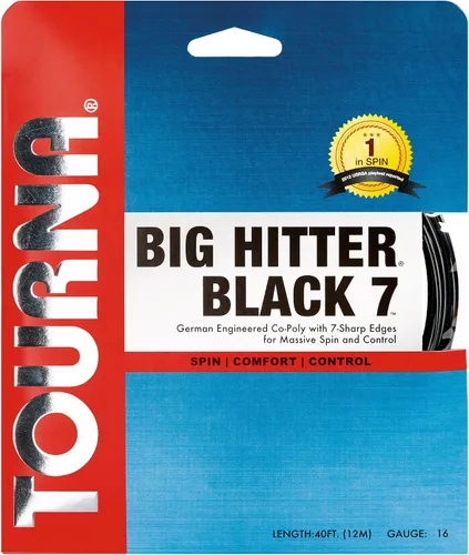 Vista 6 de Tourna Big Hitter Black7 Ultimate Spin Poliéster Poliéster