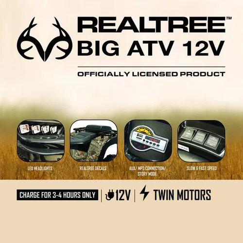 Vista 2 de Best Ride On Cars Realtree ATV