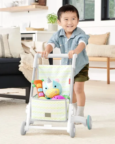 Vista 9 de Skip Hop Andadera para bebé 4 en 1 convertible de sentarse a pararse con luz y más de 40 actividades Explora & Más Edad 6m+
