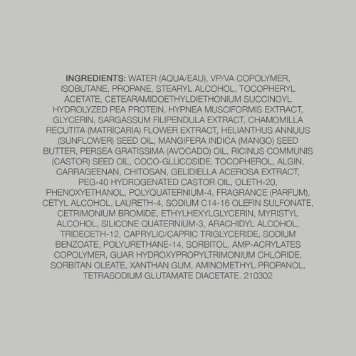 Vista 8 de Kristin Ess Mousse voluminizador Hair Instant Lift con aceite de ricino, aumenta el volumen + espesa, culturismo, sujeción duradera, no pegajosa