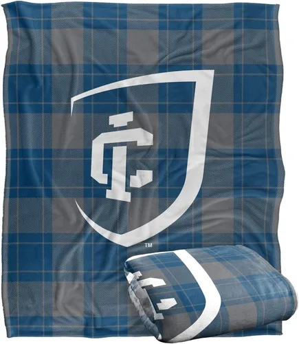 Vista 209 de LOGOVISION St John's University Campus Plaid Spirit Silky Touch Manta súper suave 36 x 58 pulgadas
