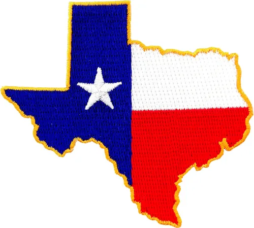 Vista 46 de Parche Bordado de la Bandera del Estado de Minnesota, Emblema MN, Planchado, Versión 2024