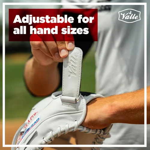 Vista 4 de Valle Eagle 975S - Guante de béisbol con correa trasera I Web – Sure Catch, fabricado con piel suave para dirección – Guantes de entrenamiento