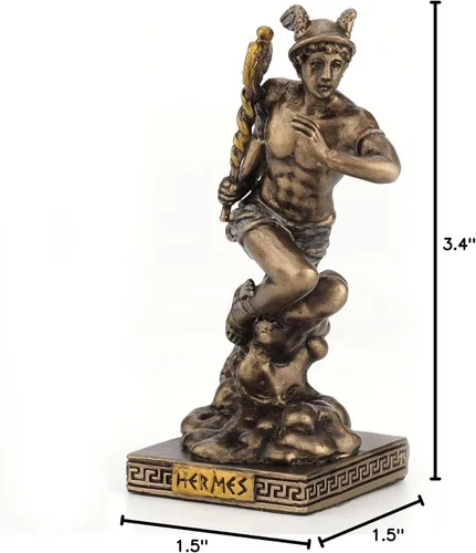 Vista 5 de Veronese Design Hermes El Heraldo de los Dioses Figura en Miniatura