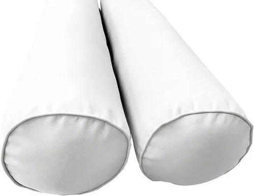 Vista 6 de *Solo funda* Funda de almohada Style5 tamaño Queen de 58 x 8 pulgadas con ribete acanalado AD106