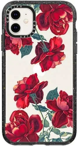 Vista 147 de Funda Impact de CASETiFY para iPhone 11 - Tiempo A Solas de Esther Kim - Negro Claro