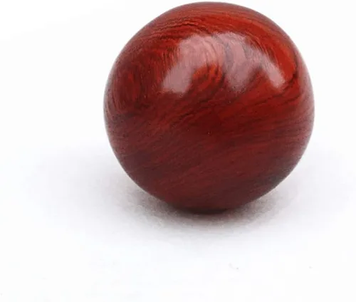 Vista 8 de Milisten Bolas de madera Baoding de madera, bolas de ejercicio de salud, bolas de masaje de salud china de madera, bola de artesanía de madera