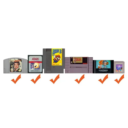 Vista 6 de 1UPcard Video Game Cartridge Cleaning Kit - Multi-Size Kit with Fluid