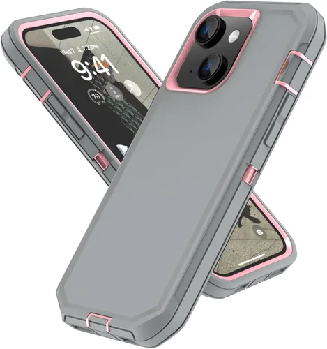 Vista 11 de Sansunto Funda protectora para iPhone 16e, funda protectora para 13, 14, 15, 16E 6.1 pulgadas, resistente a prueba de golpes, a prueba de caídas