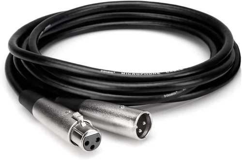 Vista 3 de HOSA Cables de micrófono serie MCL - (100 pies) (negro)