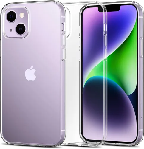 Vista 12 de Funda transparente para iPhone 12 Pro Max, ultrafina, flexible, resistente a los arañazos, gel de TPU de goma suave de silicona protectora