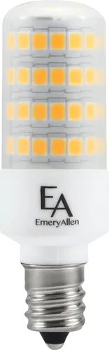 Vista 13 de EmeryAllen - Bombilla LED regulable con base E12, 2.5 vatios (equivalente a 20 W) 120 V - 250 lúmenes 2700 K 1 unidad