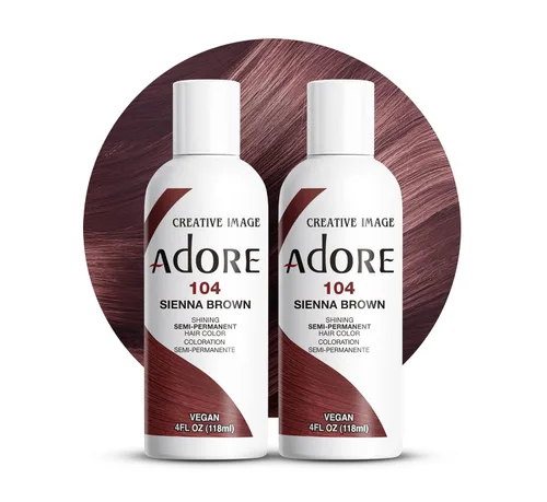 Vista 126 de Adore Tinte semipermanente verde para el cabello, vegano y sin crueldad, 4 onzas líquidas, 163 Green Apple (paquete de 1)
