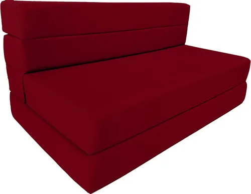 Vista 15 de D&D Futon Furniture Colchón plegable de espuma, tumbona para silla, sofá cama estudio para invitados, individual XL, 80 x 39 x 6 pulgadas de grosor