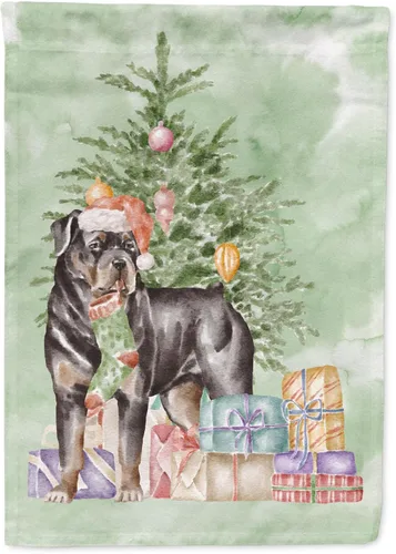 Vista 5 de Caroline's Treasures CK8213GF Bulldog Inglés #2 Regalos de Navidad y árbol de jardín Bandera de buzón Bandera decorativa para patio exterior, patio
