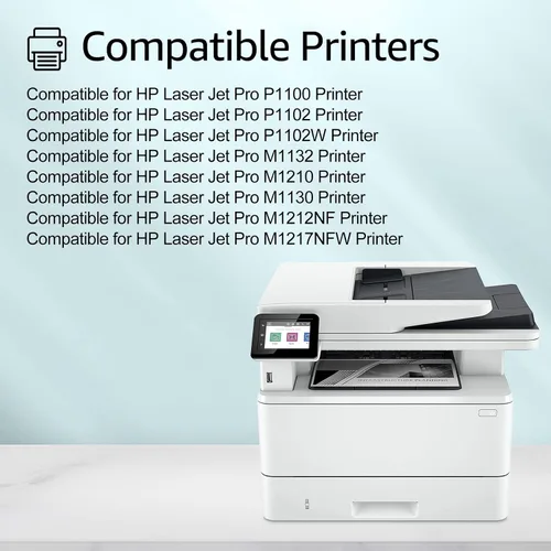Vista 2 de greencycle Paquete de 2 cartuchos de tóner compatibles con 85A CE285A para HP 85A