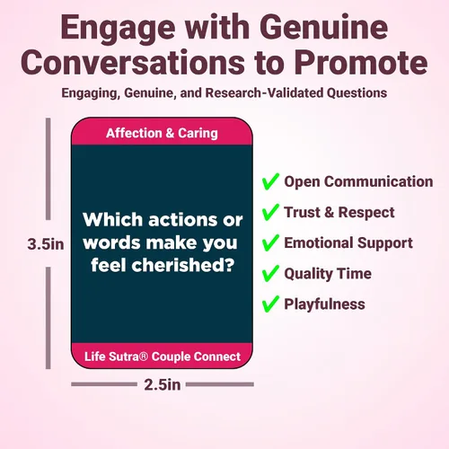 Vista 3 de Life Sutra Couple Connect Paquete de Inicio, 150 tarjetas de conversación y actividades para adultos, divertido juego de relaciones para parejas