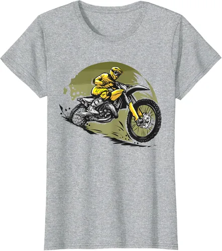 Vista 35 de Camiseta de motocross Supermotard Enduro, Negro, S