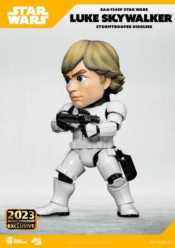 Vista 7 de Star Wars: Luke Skywalker (disfraz de Stormtrooper) EAA-124SP San Diego 2023 Figura de acción de ataque de huevo