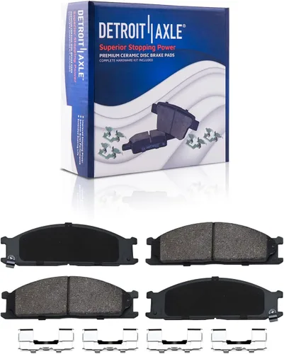 Vista 88 de Detroit Axle - Pastillas de Freno Delantero Izquierdo Reemplazo de Pinza de Disco para Ford Fusion Mazda 6 Lincoln MKZ Mercury Milan 2006-2012