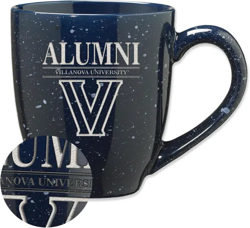 Vista 104 de Rico Industries NCAA Illinois Fighting Illini Alumni - Taza de café de cerámica moteada grabada con láser de 16 onzas