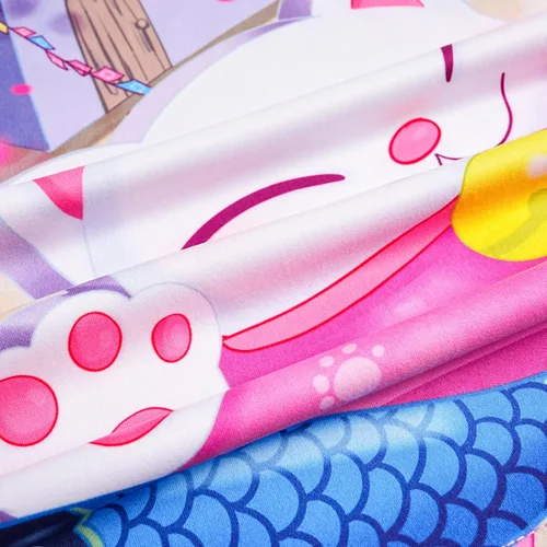 Vista 8 de LQSZ Conjunto de pijamas para niñas pequeñas, regalos para niñas pequeñas, pijamas de verano para niños pequeños de 2 a 12 años