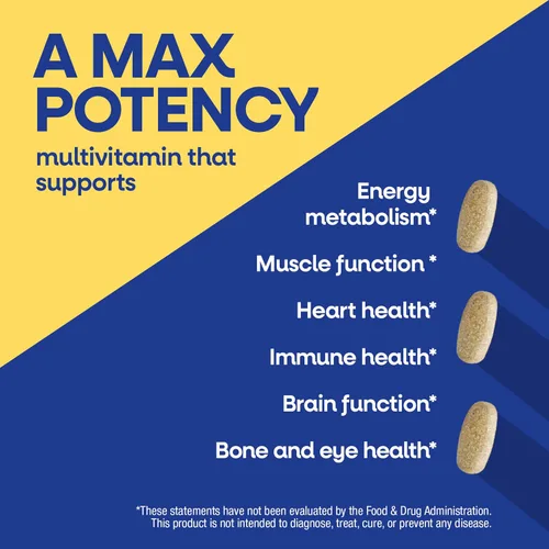 Vista 3 de Multivitaminas Nature's Way Alive máxima potencia para hombres, 15542, 1, 1