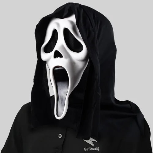 Vista 3 de Halloween Horror Mask, Scary Skull Full Head Mask, Scary Ghost Mask, Creepy Mask Suitable for Masquerade Party Props