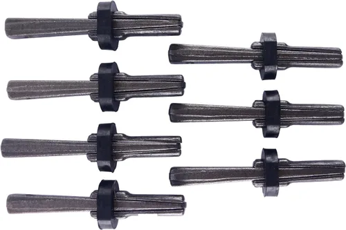 Vista 2 de YaeTek 7 Uds 9/16 Plug Cuña Pluma Cuñas Hormigón Mármol Granito Piedra de Roca Dividir Herramientas Manuales
