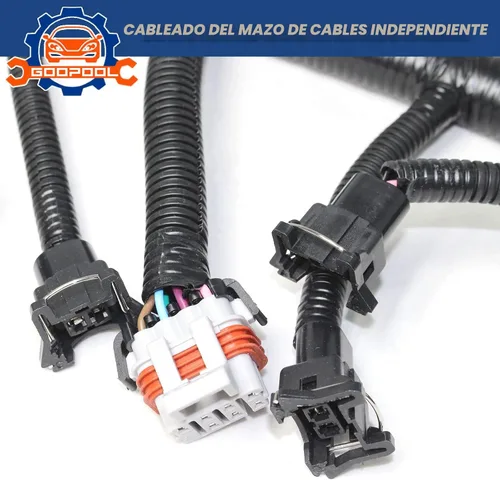 Vista 4 de Arnés de cableado 5.3 LS Arnés de cableado del motor compatible con DBC LS1 4.8 5.3 6.0 Vortec Drive by Cable 4L60E 1999-2006, con guía de cableado