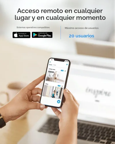 Vista 6 de REOLINK Sistema de cámara de seguridad para el hogar de 16CH 5MP, 8 cámaras IP PoE con cable para exteriores con detección
