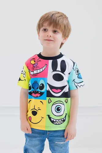 Vista 2 de Disney D100 Mickey Mouse Sully Mike Winnie The Pooh T-Shirt Infant to Big Kid