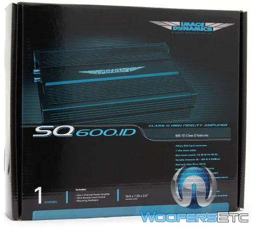 Vista 5 de Image Dynamics SQ600.1D Monoblock 600 vatios RMS Serie SQ Amplificador