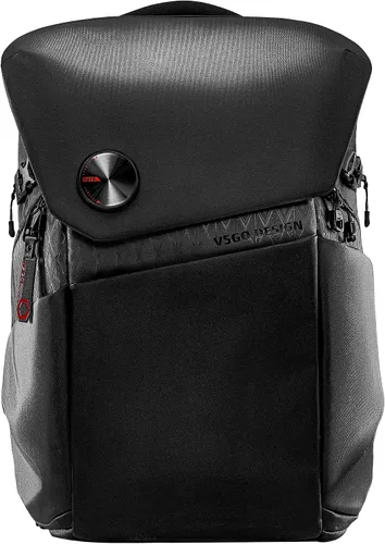 Vista 10 de VSGO Mochila negra para cámara Snipe de 16 litros, ligera, 2.4 lbs, bolsa de fotografía profesional DSLR/SLR para Sony, Canon, cámaras Nikon