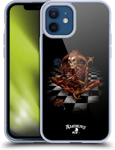 Vista 42 de Head Case Designs Funda de gel con licencia oficial de Alchemy Gothic 13 Dagger Illustration [protección de grado militar] compatible con Apple