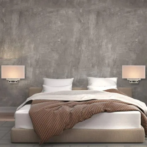 Vista 7 de LEDMyplace - Aplique de pared LED de 2 luces, apliques para sala de estar con puertos USB y tomacorriente, apliques de latón, base E26, acabado