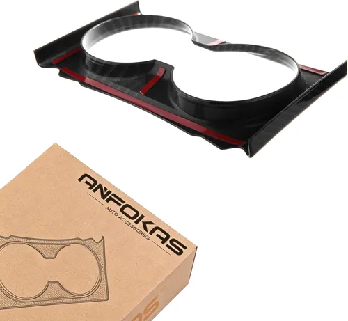 Vista 4 de Compatible con Accesorios Mazda CX-5 2025 2024 2023 2022 2021 2020 2019 2018 2017 Cubierta de Consola Central del Coche Moldura Reposabrazos Panel