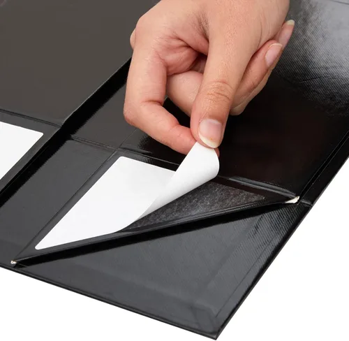 Vista 5 de Stockroom Plus Cajas de regalo magnéticas con tapas, 9.5 x 7 x 4 pulgadas, color negro brillante, paquete de 6 unidades, cierre magnético seguro