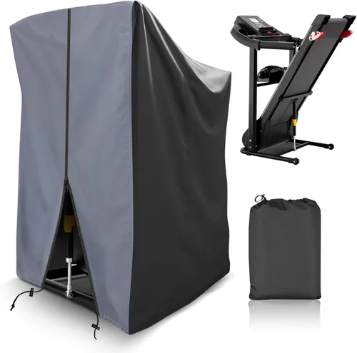 Vista 7 de XYZCTEM - Cubierta para cinta de correr plegable impermeable a prueba de polvo Fit for Most Indoor Outdoor Fold-able Treadmills, Waterproof