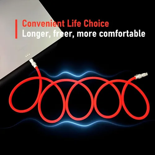 Vista 5 de Chubby - Cable USB C 2.0 de 240 W, cable de carga rápida duradero de silicona ultra grueso, compatible con iPhone 15/16 Series, Samsung Galaxy